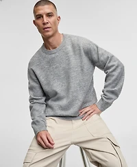 Mode of One Men's Relaxed-Fit Cozy Sweater, Created for Macy's