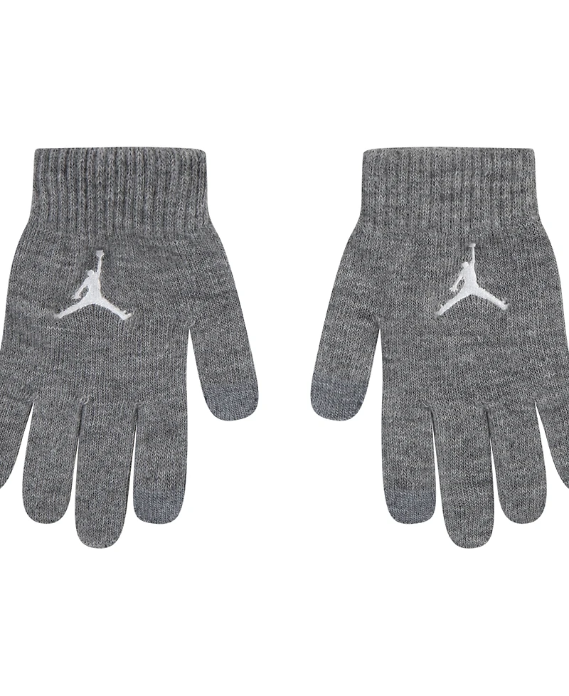 Jordan Big Kids 2-Piece Pom Beanie and Gloves Set