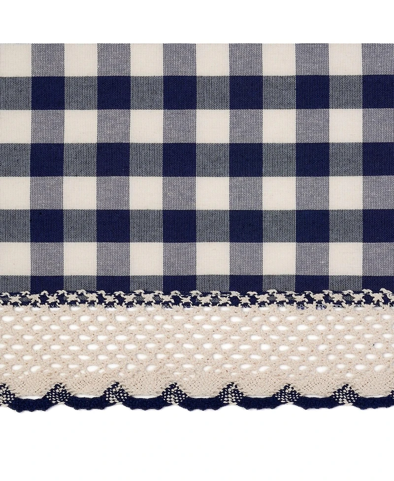 GoodGram Buffalo Check Gingham Custom Window Curtain Treatments