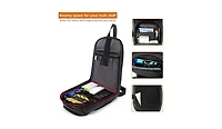 14 inch Sling Bag for Men,Black Crossbody Bag with Usb Charging Port Fits 10.2inch iPad, Casual