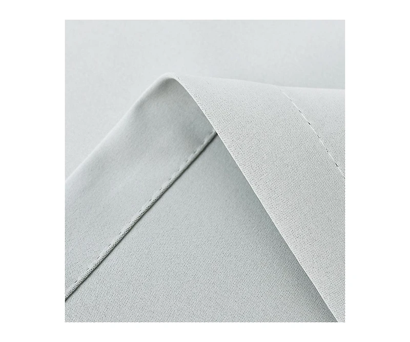 GoodGram 2 Pack: Hotel Thermal Grommet 100% Blackout Curtains - 52 in. W x L