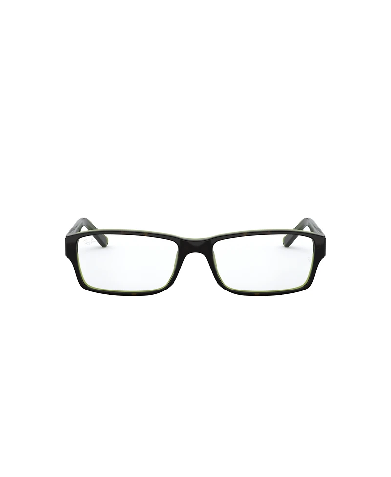 Ray-Ban Unisex Rectangle Eyeglasses, RB5169