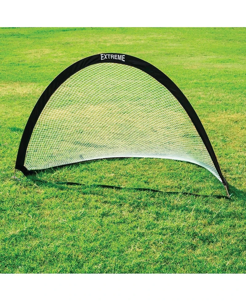 Champion Sports Children's Large Soccer Pop Up Goal for Beginners or Experienced Players