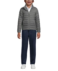 Lands' End Girls School Uniform ThermoPlume Jacket