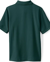 Lands' End Girls Short Sleeve Mesh Polo Shirt