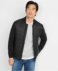 Lands' End Men's Insulated Sweater Jacket