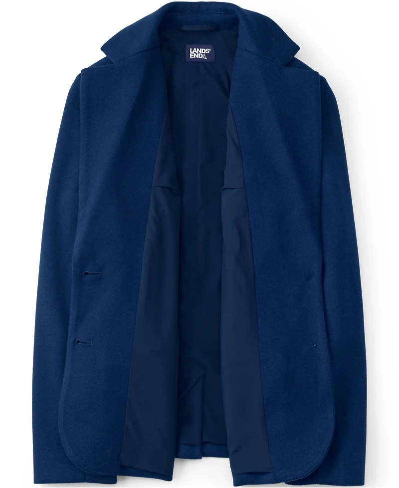 Lands' End Women's Brushed Ponte Traditional Blazer