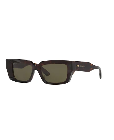 Gucci Unisex Rectangle Sunglasses, GG1529S GC002202