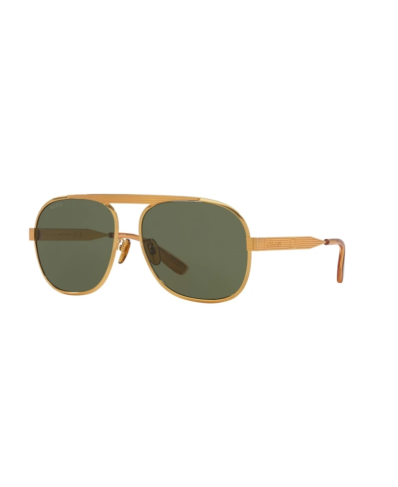Gucci Men's Pilot Sunglasses, GG1514S GC002210