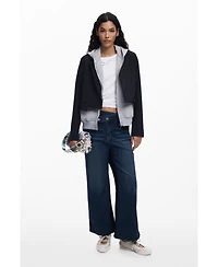 Desigual Women's Combined flare jeans