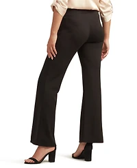 Bcx Juniors Seamed Wide-Leg Scuba Pants
