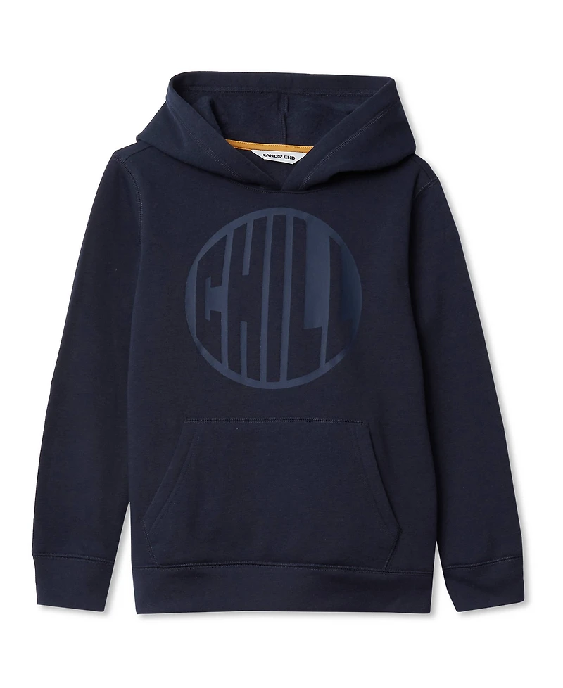 Lands' End Kids Husky Fleece Hooded Sweatshirt
