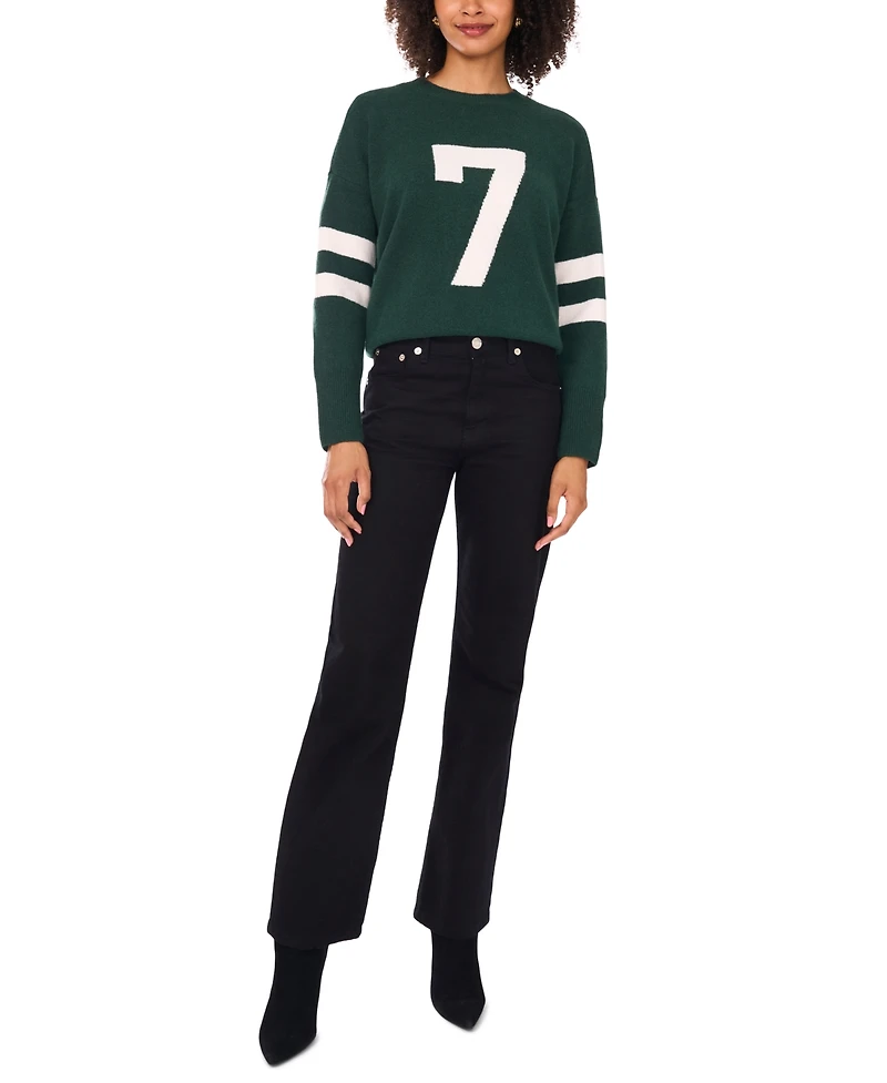 Vince Camuto Women's Number Seven Pullover Sweater