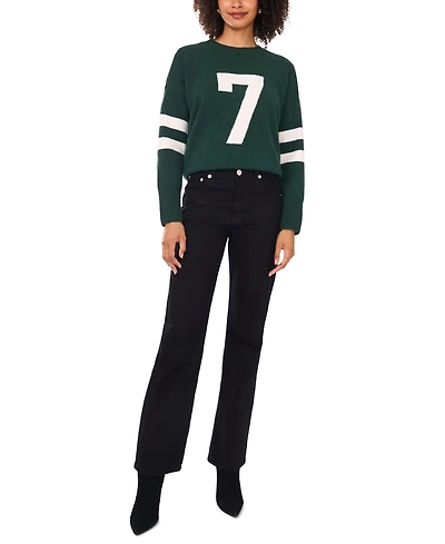 Vince Camuto Women's Number Seven Pullover Sweater