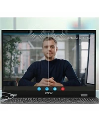 Msi Prestige 16 Ai Evo B1MG-049US 16" Wqxga Laptop, Intel Evo Core Ultra 7-155H 1.4GHz, 32GB Ram, 1TB Ssd, Windows 11 Pro, Stellar Gray