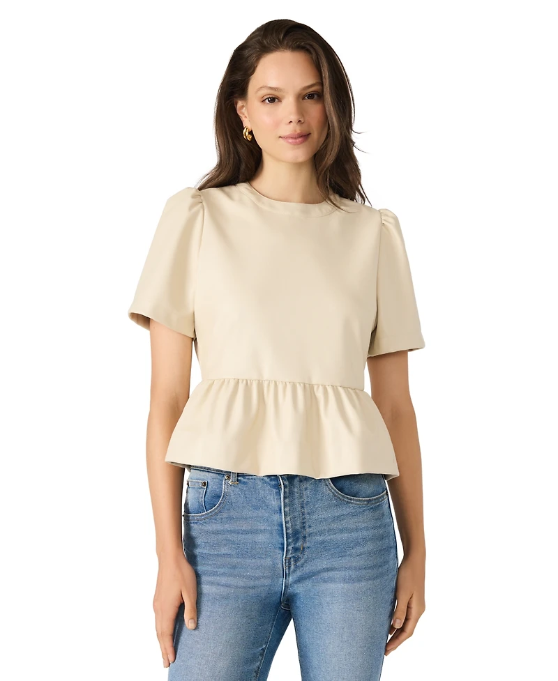 Steve Madden Women's Emeline Collar Top