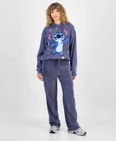 Hybrid Apparel Juniors Stitch Graphic Sweatshirt Sweatpants