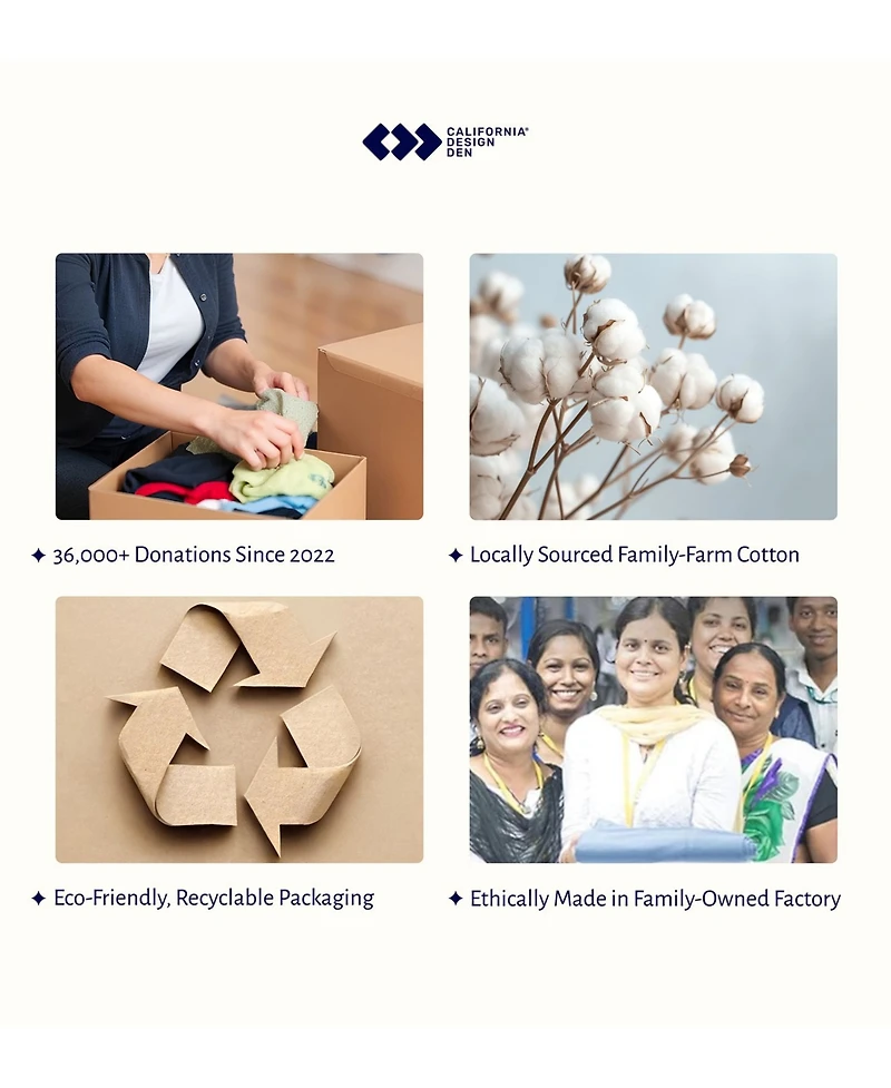 Certified Luxury 100% Egyptian Cotton Sheets Cal King Set - Percale Sheet with Deep Pockets, Cool and Durable Bedding