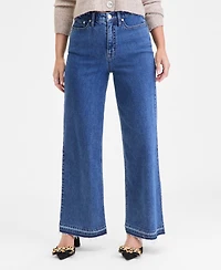 On 34th Women's High-Rise Wide-Leg Jeans, Macy's Exclusive