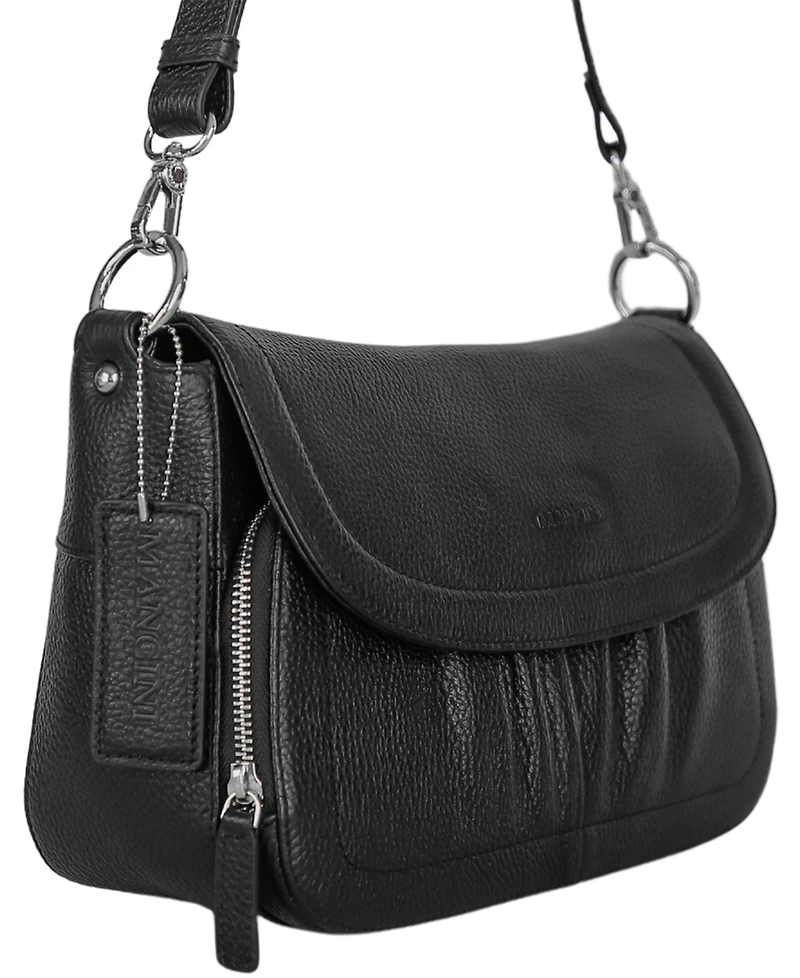 Mancini Charlotte Mini Organizer Crossbody Bag