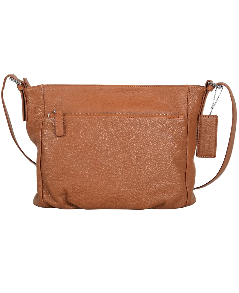 Mancini Mila Mini Zipper Hobo Bag
