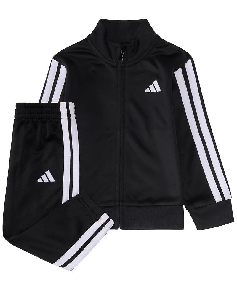 adidas Baby Boys 2-Piece Long Sleeve Track Jacket and Pants Set