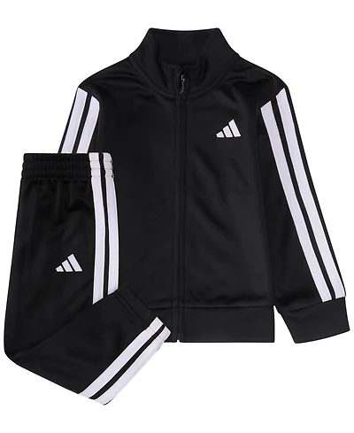 adidas Baby Boys 2-Piece Long Sleeve Track Jacket and Pants Set
