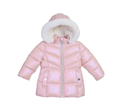 Michael Kors Baby Girls Stadium Novelty Jacket