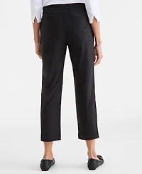Style & Co Petite Faux-Suede Pants, Macy's Exclusive
