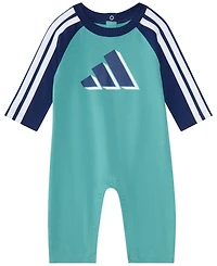 adidas Baby Boys Long Sleeve Graphic Coverall