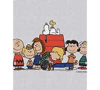 Hybrid Men's Long Sleeves Peanuts One of The Gang Graphic T-Shirt