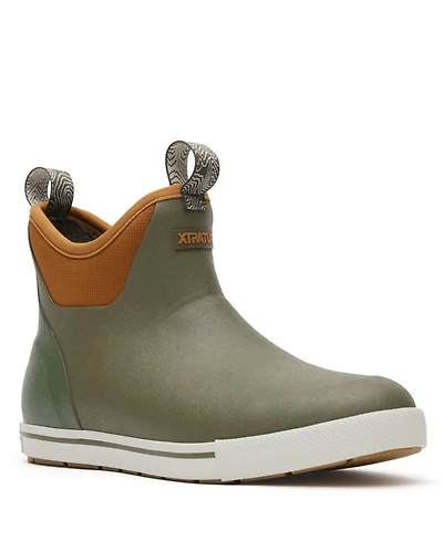 Xtratuf Men's Camp Fleece Lined 6 in Ankle Deck Boot