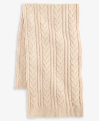 Style & Co Women's Solid Cable Knit Scarf, Macy's Exclusive