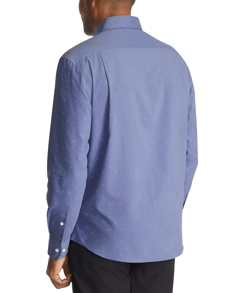 Tommy Hilfiger Men's Regular Fit Corduroy Dress Shirt