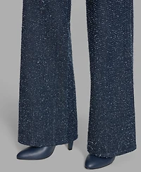 Bcbg Women's Textured Wide-Leg Jeans