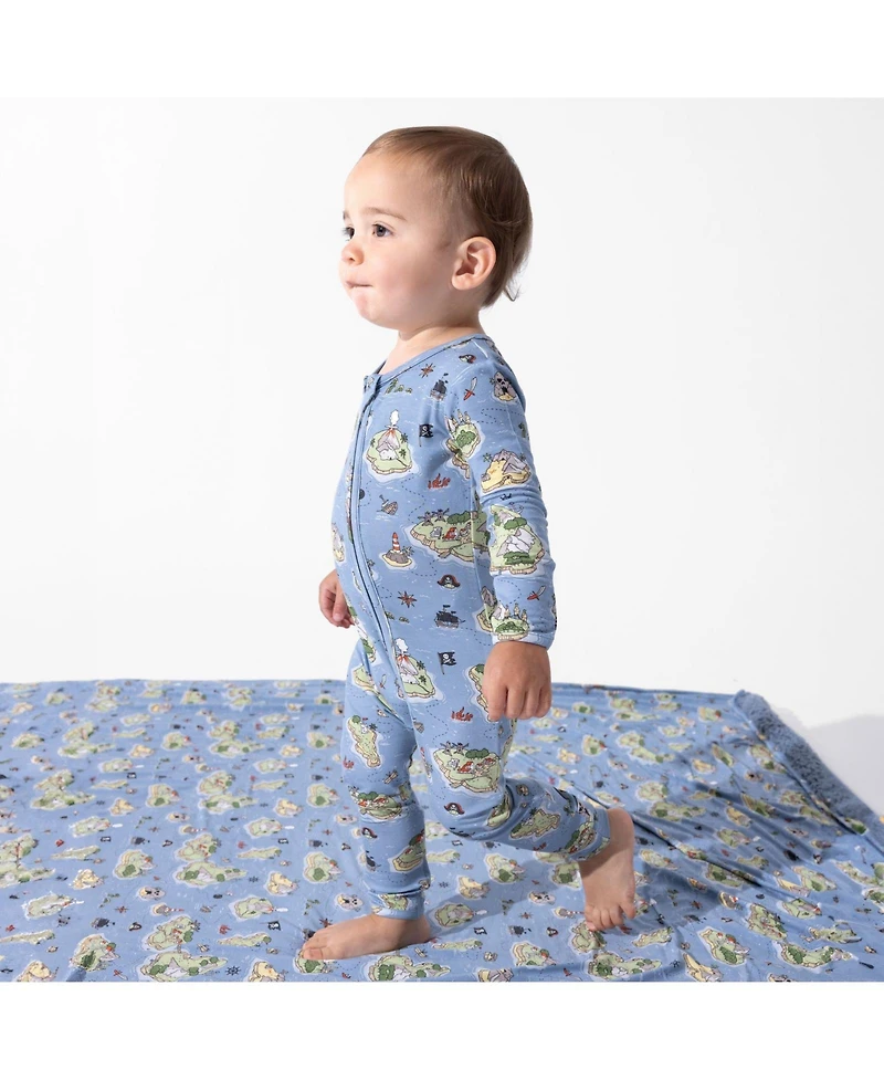 Bellabu Bear Baby Boys or Girls Pirate Cove Convertible Footie