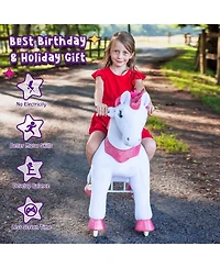 PonyCycle Ride-on Unicorn Model E Size 4 for 4- Years