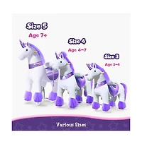 PonyCycle Ride-on Unicorn Model U Size 3 for 3-4 Years