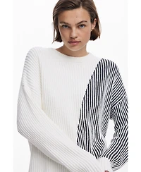 Desigual Women's Combined turtleneck sweater