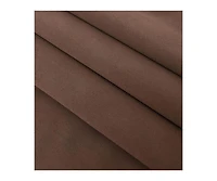 Kate Aurora 100% Hotel Blackout Thermal Insulated Grommet Curtains (2 Pack