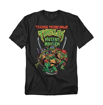 Logovision Men's TMen's Tmnt Mutant Mayhem Group T-Shirt