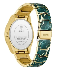 Guess Men's Green Multi-function Watch, 44mm