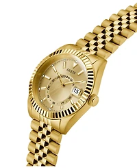 Guess Men's Gold Tone Multi-function Date Watch, 42mm