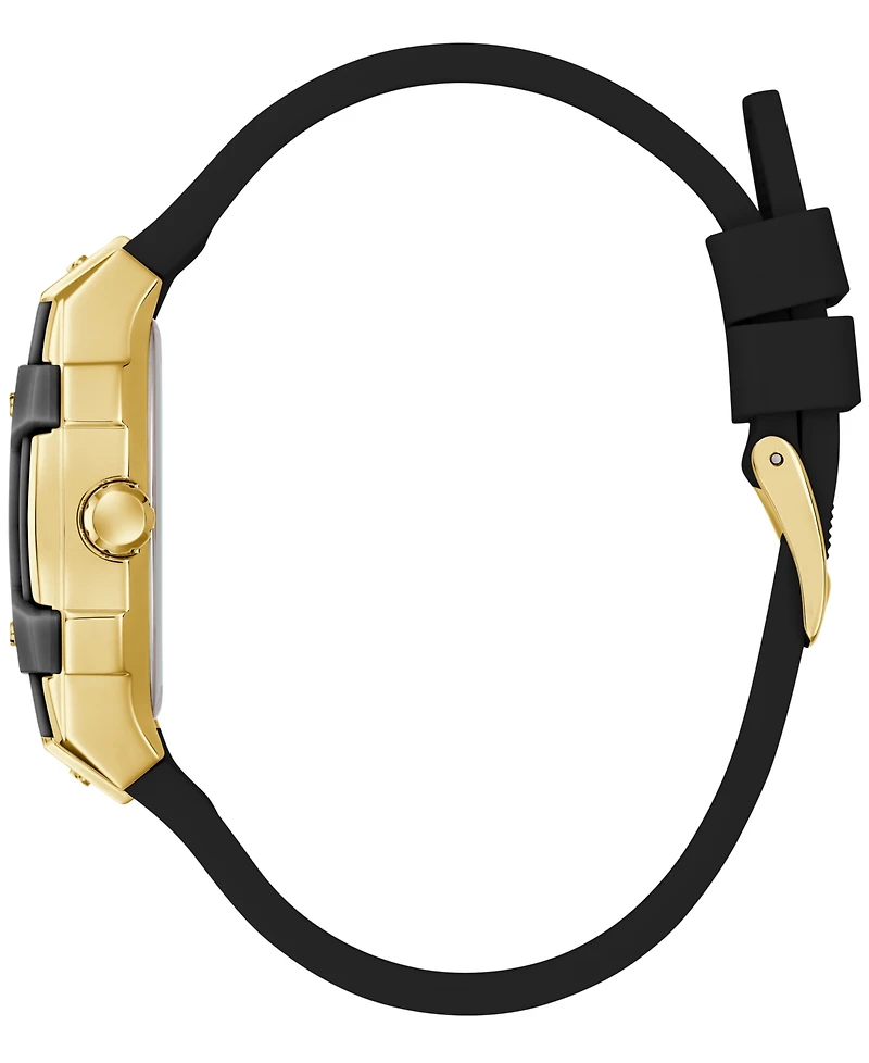 Guess Women's Black Gold Tone Multi-function Watch, 35mm