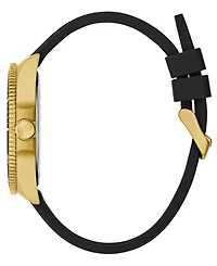Guess Men's Black Gold Tone Analog Watch, 41mm