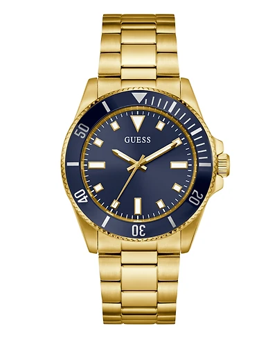 Guess Men's Gold Tone Analog Watch, 41mm