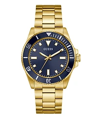 Guess Men's Gold Tone Analog Watch, 41mm