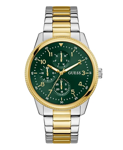 Guess Men's Two-Tone Multi-function Watch, 44mm