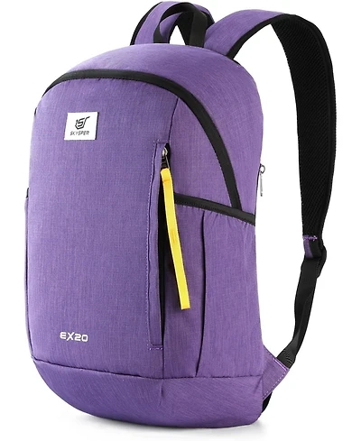 Wosofe Small Backpack 20L Hiking Backpack Lightweight Travel Daypack for Women Men(Purple)