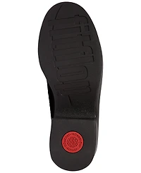 FitFlop Women's Platform Suede Heeled Mules